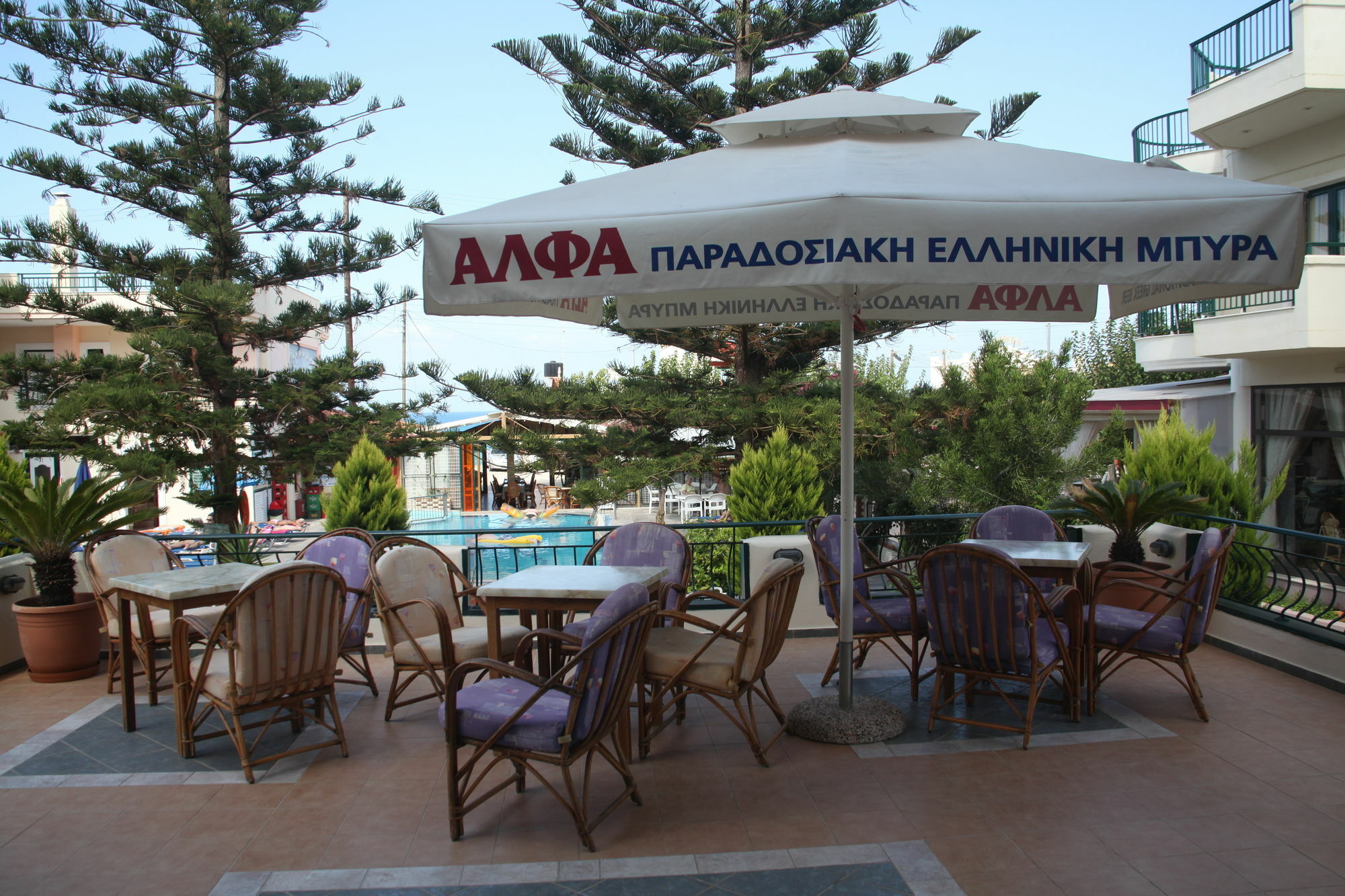Panorama Hotel Apartments & Suites By Estia Stalida Eksteriør bilde